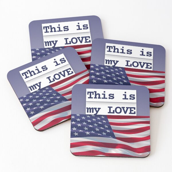 Item preview, My love is USA, USA LOVE designed and sold by Adilmks.