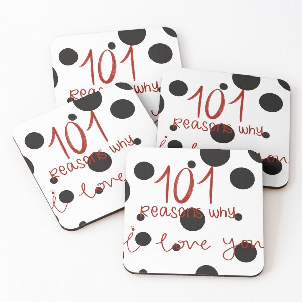 Item preview, 101 Reasons why I love you designed and sold by vidadecoquito.