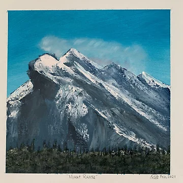 Artwork thumbnail, Mount Rundle by Teddi Cutler