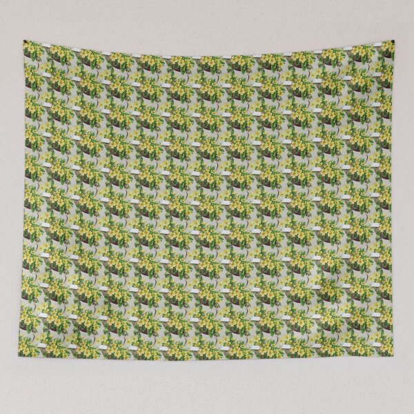 Item preview, Vintage baskets of primroses designed and sold by LittleBettyMakes.