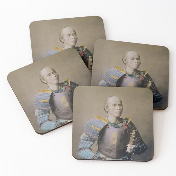 Item preview, Samurai Holding His Sword Portrait - Circa 1877 designed and sold by warishellstore.