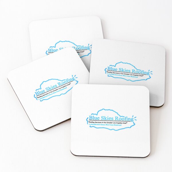 Item preview, Blue Skies Roofing designed and sold by Rocket-To-Pluto.