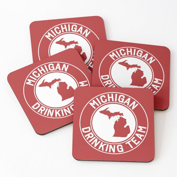 Item preview, Michigan Drinking Team designed and sold by MidwestMindset.