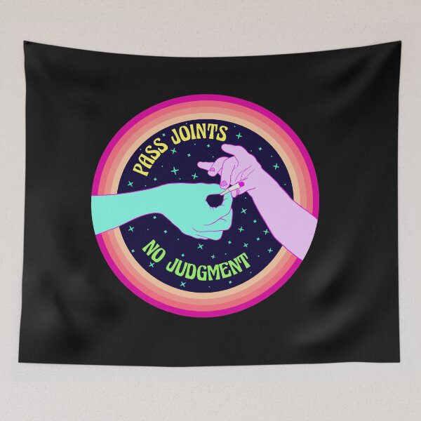 Item preview, Pass Joints No Judgment designed and sold by stonedwitch.