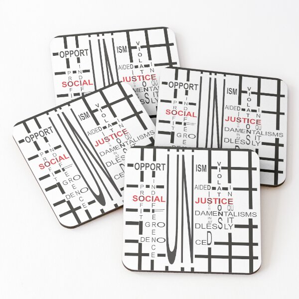 Item preview, Social Justice Black&White designed and sold by LeOnde.