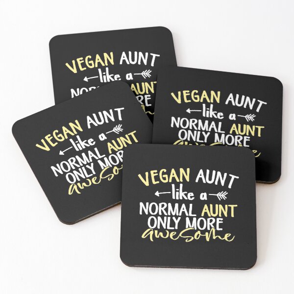 Item preview, vegan aunt like a normal aunt only more awesome designed and sold by noahs-shop.
