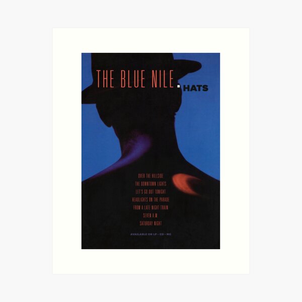 Artikel-Vorschau von Das Blue Nile Hats Release Werbeplakat, designt und verkauft von DBWDesigns101.