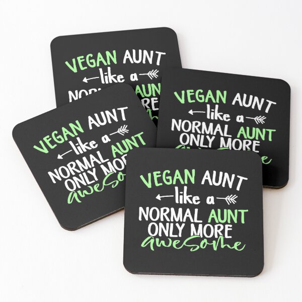 Item preview, vegan aunt like a normal aunt only more awesome designed and sold by noahs-shop.