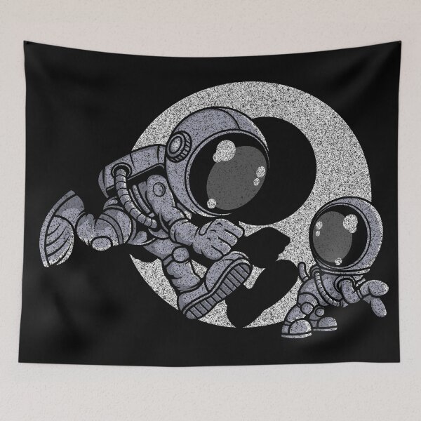 Item preview, Astronaut With His Dog designed and sold by Sinfamous.