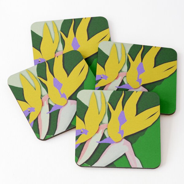 Item preview, Painted Minimalist Design of Bird of Paradise Flower designed and sold by Jermain Robinson.
