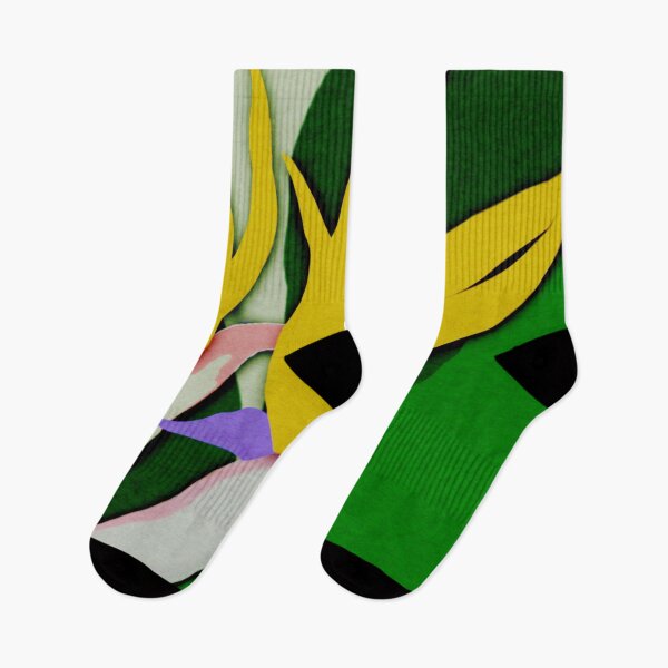 Item preview, Painted Minimalist Design of Bird of Paradise Flower designed and sold by Jermain Robinson.