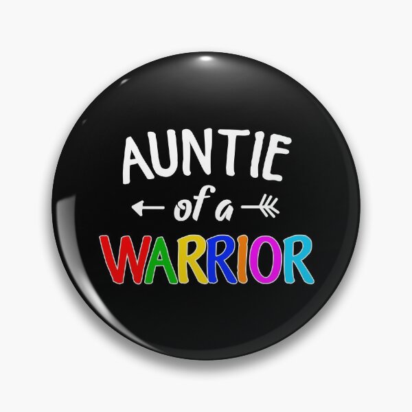 Item preview, Auntie of a warrior designed and sold by noahs-shop.