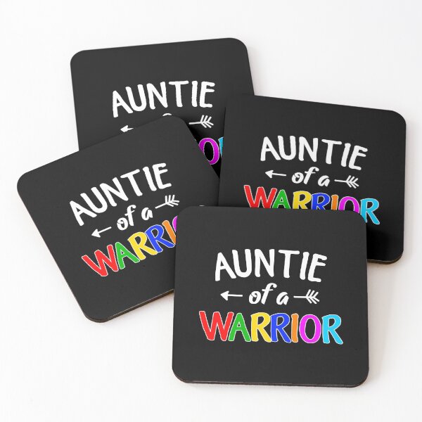Item preview, Auntie of a warrior designed and sold by noahs-shop.