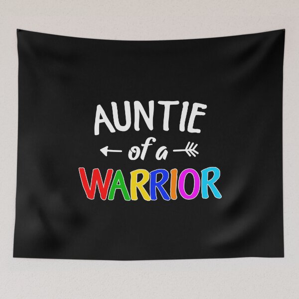 Item preview, Auntie of a warrior designed and sold by noahs-shop.