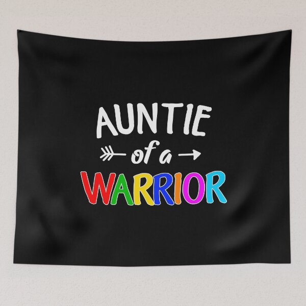 Item preview, Auntie of a warrior designed and sold by noahs-shop.