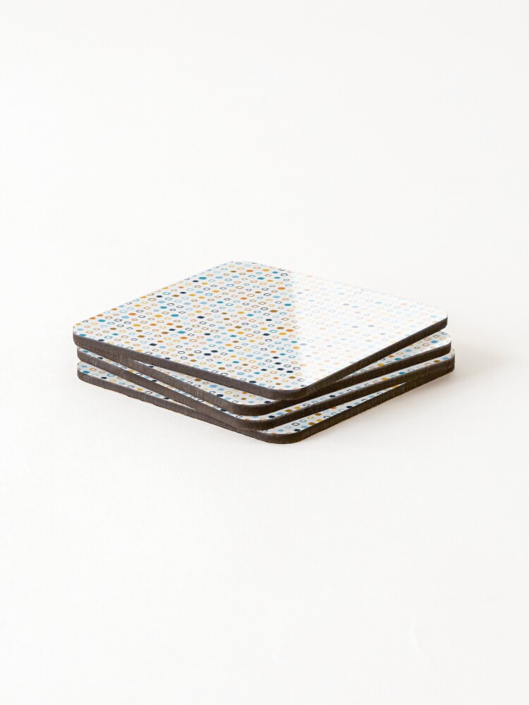 Thumbnail 4 of 5, Coasters (Set of 4), Subtle Differences Square Collection designed and sold by XavierWendling.