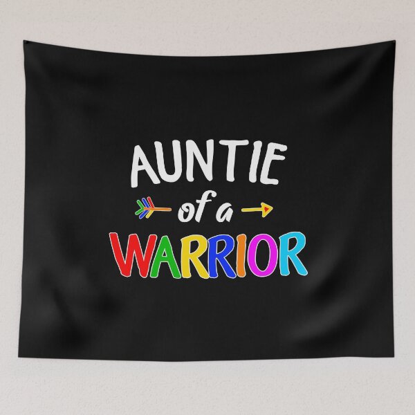 Item preview, Auntie of a warrior designed and sold by noahs-shop.