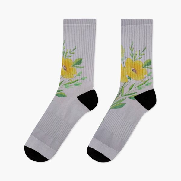 Item preview, Yellow Flowers Watercolor designed and sold by ChristineShook.