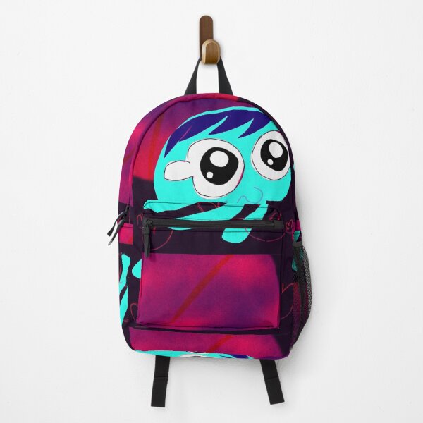 Item preview, Squid No. 21 - Blue Squid Red Moon designed and sold by Jon Jackson.