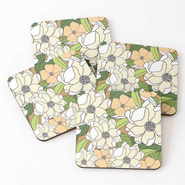 Item preview, Magnolia Flowers designed and sold by httpkoopa.