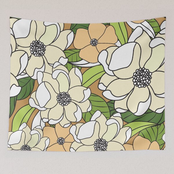 Item preview, Magnolia Flowers designed and sold by httpkoopa.