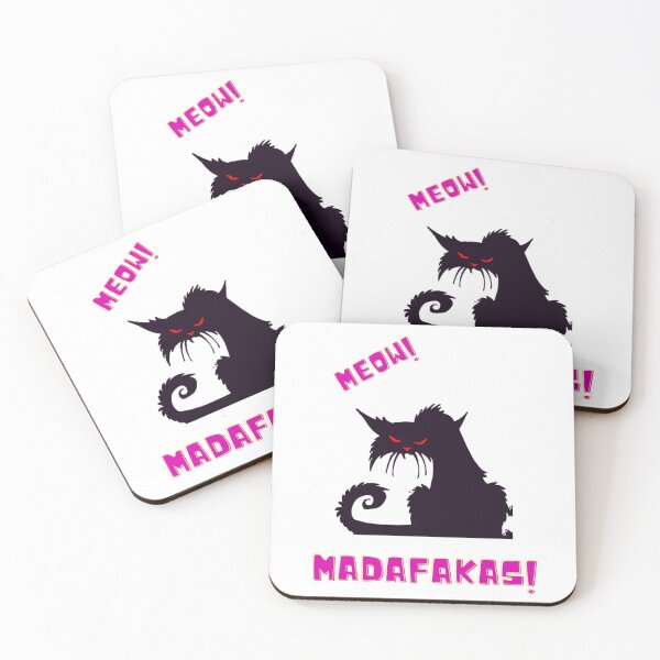 Item preview, Meow madafakas! designed and sold by MyStrangeStudio.