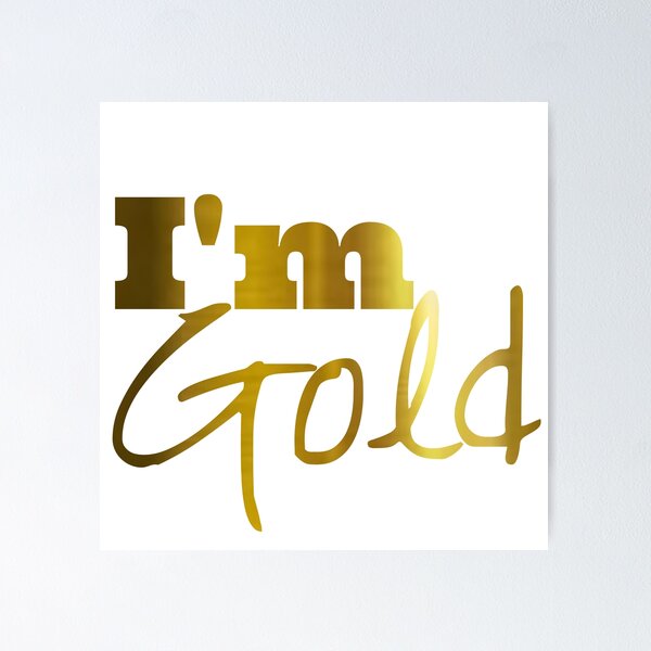 Item preview, I'm gold designed and sold by MXanwar.