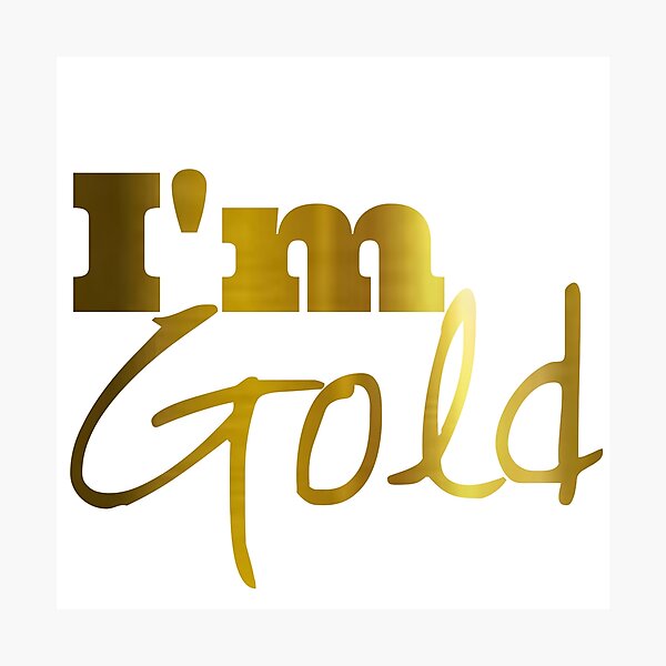 Item preview, I'm gold designed and sold by MXanwar.
