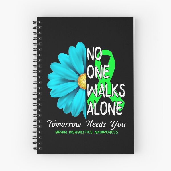 Item preview, Brain Disabilities Awareness No One Walks Alone Tomorrow Needs You designed and sold by fannieuxp59.