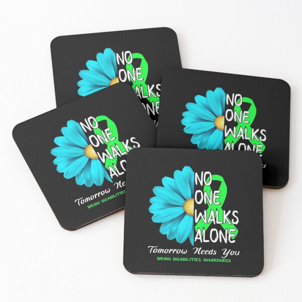 Item preview, Brain Disabilities Awareness No One Walks Alone Tomorrow Needs You designed and sold by fannieuxp59.