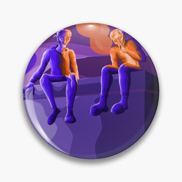 Item preview, All for the game Andrew and Neil rooftop scene designed and sold by serotonin-art.