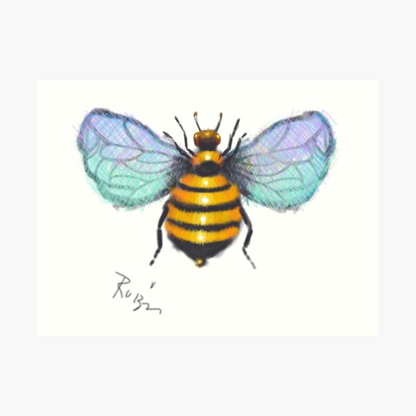 HONEY MAKER Art Print