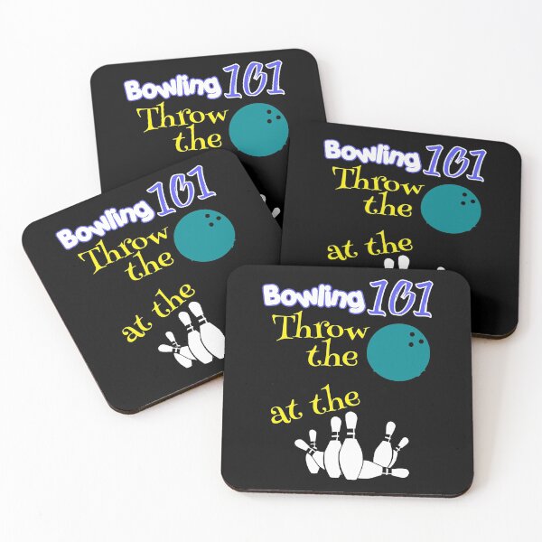 Item preview, Bowling 101 Throw The Ball At The Pins designed and sold by ThreadsNouveau.