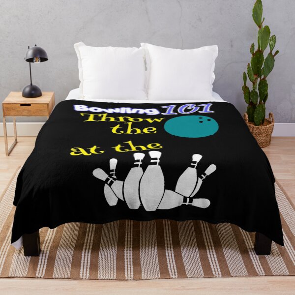 Item preview, Bowling 101 Throw The Ball At The Pins designed and sold by ThreadsNouveau.