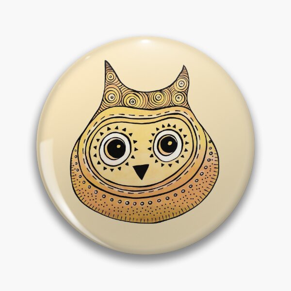 Item preview, Hello Yellow Whimsy Owl designed and sold by brittanyottum.