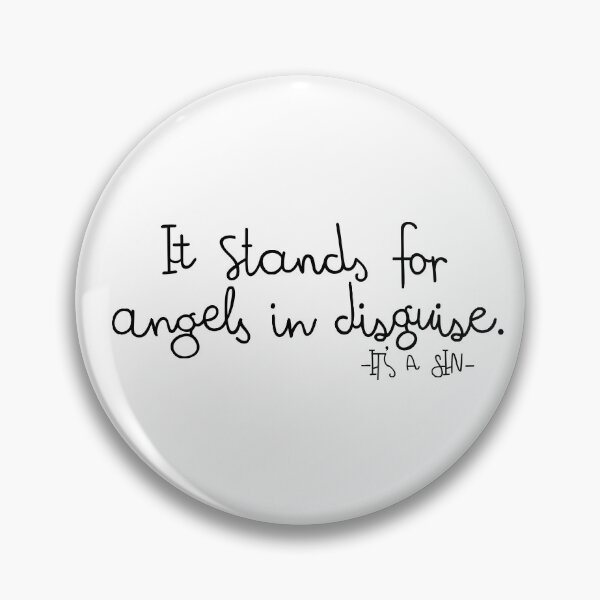 Item preview, It's a Sin Quote designed and sold by holbytv.