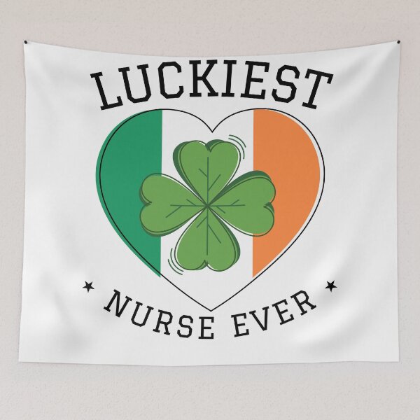 Item preview, Luckiest Nurse Ever designed and sold by HolidayTees.
