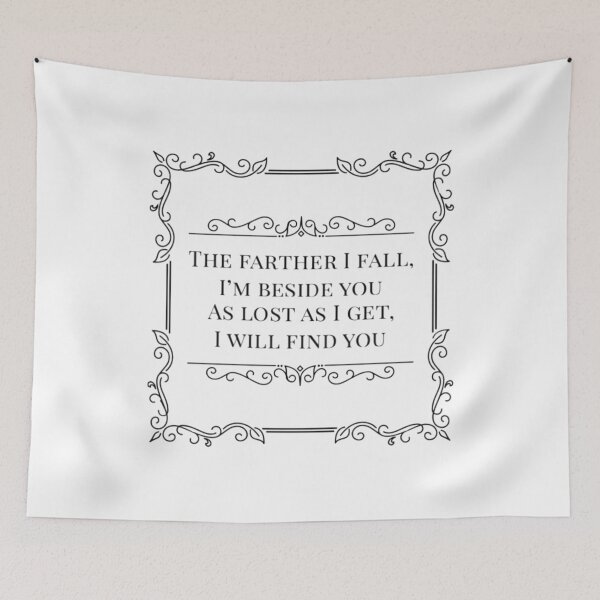 Item preview, The Farther I Fall (Black) designed and sold by UnicornPeeps.