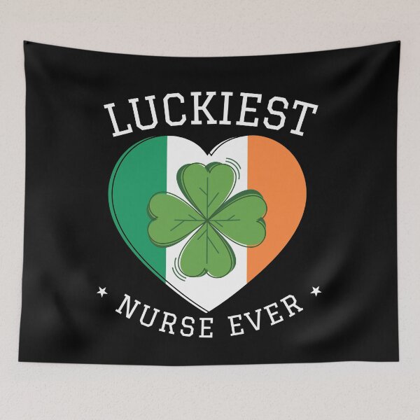 Item preview, Luckiest Nurse Ever designed and sold by HolidayTees.