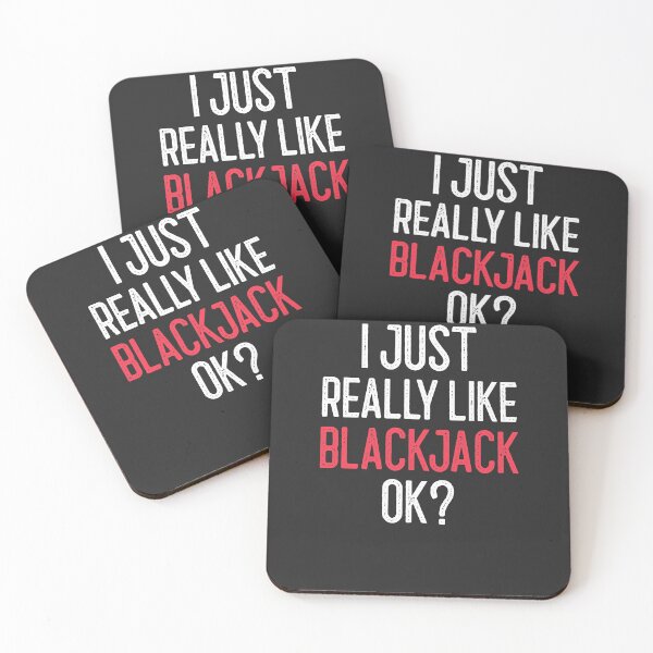 Item preview, I Just Really Like Blackjack Ok Casino Gift designed and sold by EricJP.