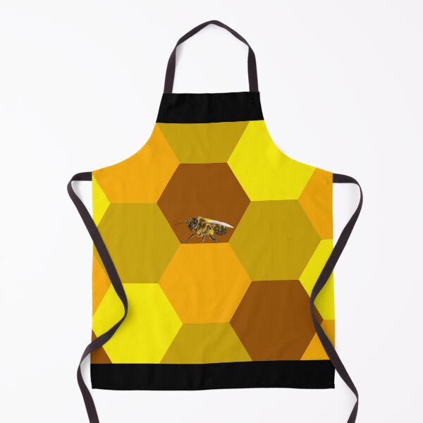 Item preview, Bee honeycomb honey beekeeper designed and sold by titanosdesign.