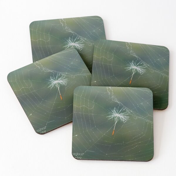 Item preview, dandelion seed on a spider web designed and sold by EmmasPhotos.