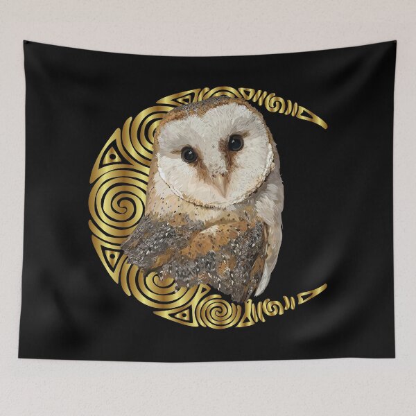 Item preview, Barn owl designed and sold by obscurite.