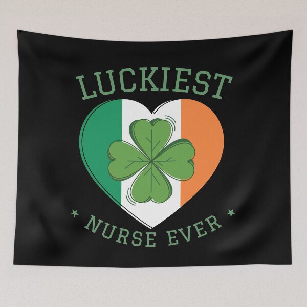 Item preview, Luckiest Nurse Ever designed and sold by HolidayTees.