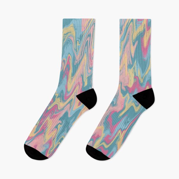 Item preview, Yoga Pastels Dream Vibes Swirl Liquid Abstract Art designed and sold by yourguyjohn.