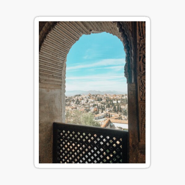 Item preview, View from Alhambra Palace in Granada, Spain designed and sold by shopaurelia.