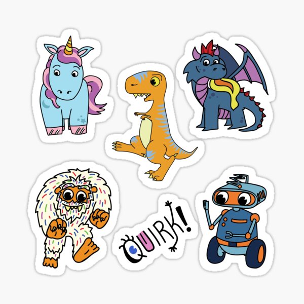 Quirk! Sticker Set 1 Sticker
