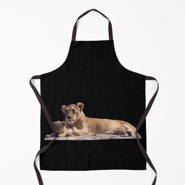 Item preview, Lioness and cub (transparent background design) designed and sold by Brasilia.