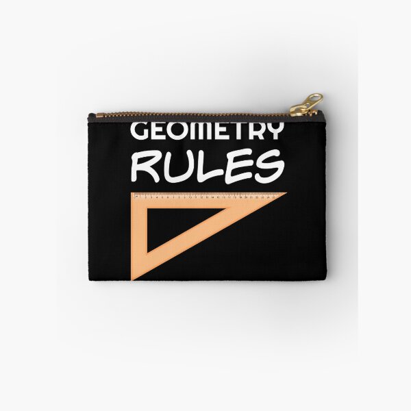 Item preview, Geometry Rules Quote Ruler Funny / Math Teacher Student Tank Top designed and sold by CreatedByHeidi.