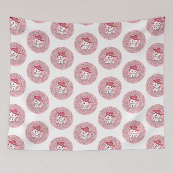Item preview,  Lovely cat with roses, Kitty with roses designed and sold by CATSandHATS.